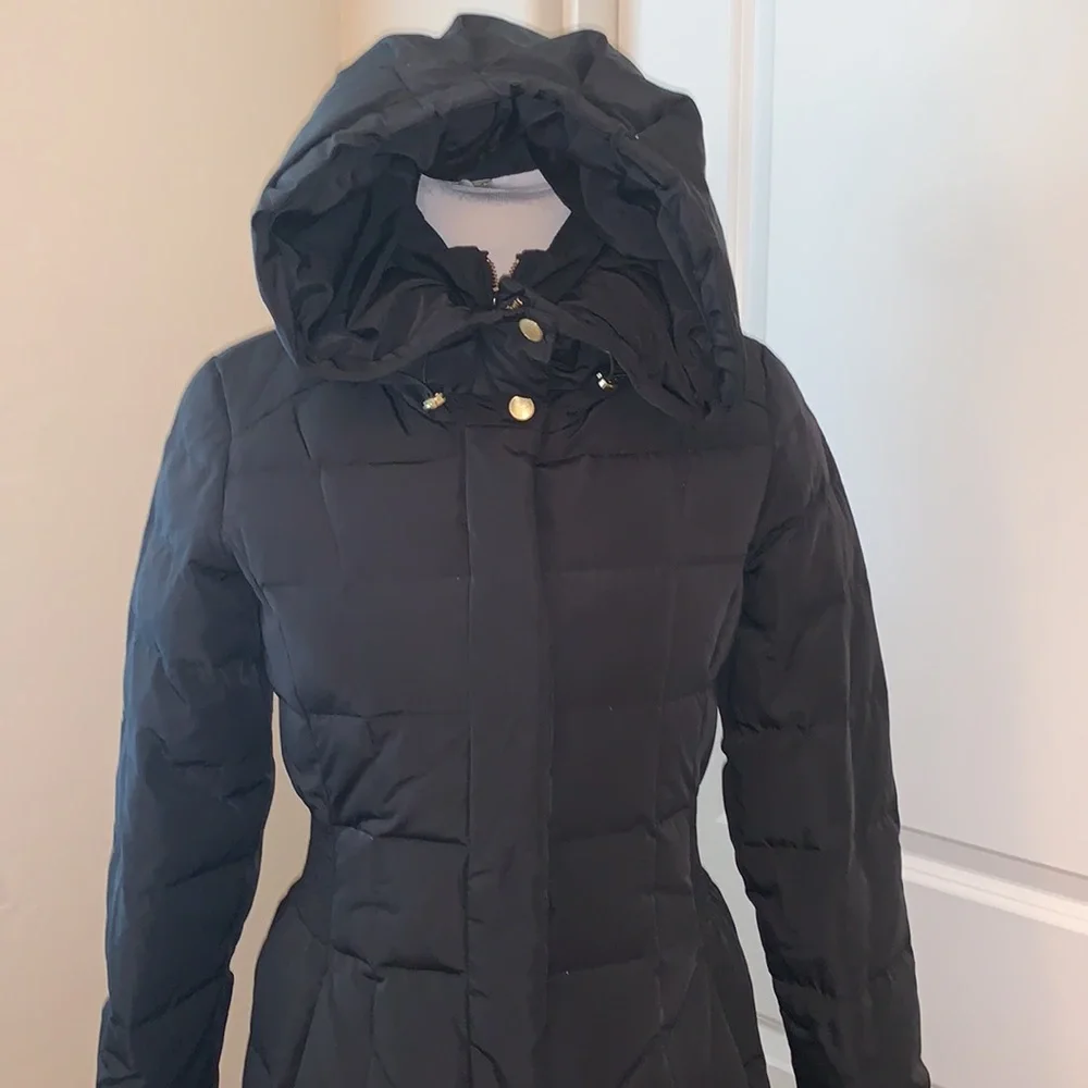 COLE HAAN BRAND NEW SIZE XS TAFFETA DOWN GORGEOUS DOWN JACKET - Picture 2 of 16